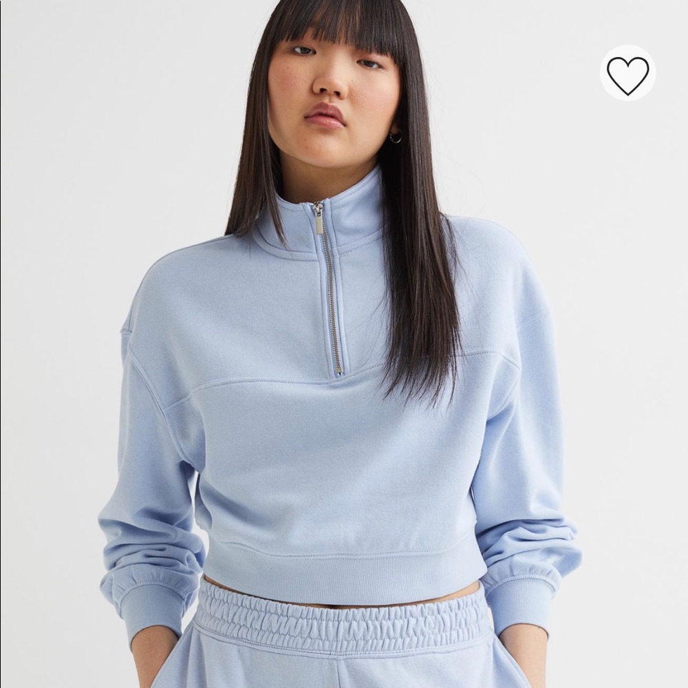 Size L H&M half zip sweatshirt